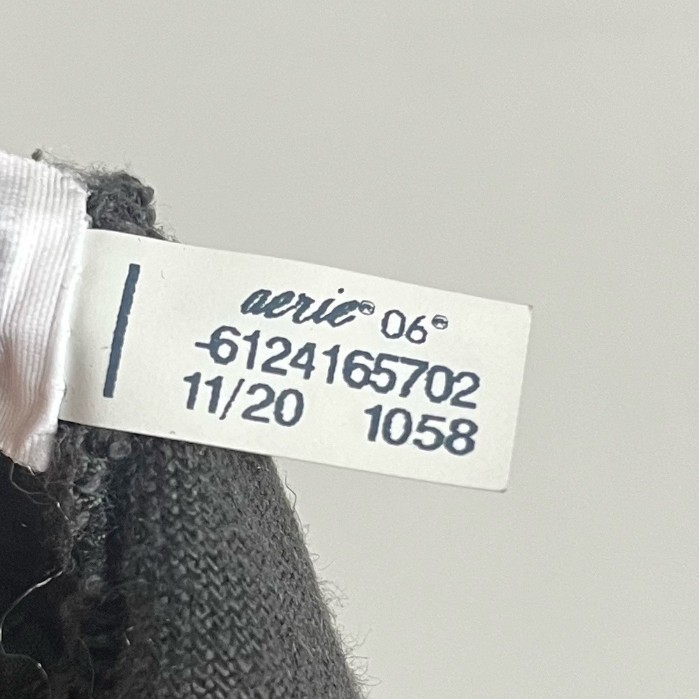 Aerie Charcoal Gray Cotton Werk & Play Twill Adjustable Overalls Jumpsuit XS - Picture 11 of 11